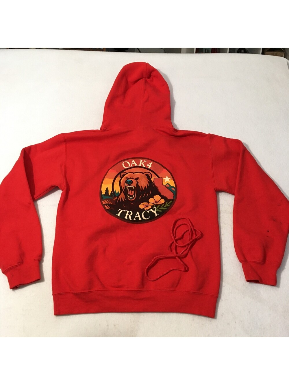 Amazon Logo Employee Worker Hoodie Sweatshirt Size Small  graphic oak 4